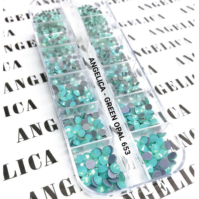 Đá Chân Lưới 14 Khía Green Opal ANGELICA 653