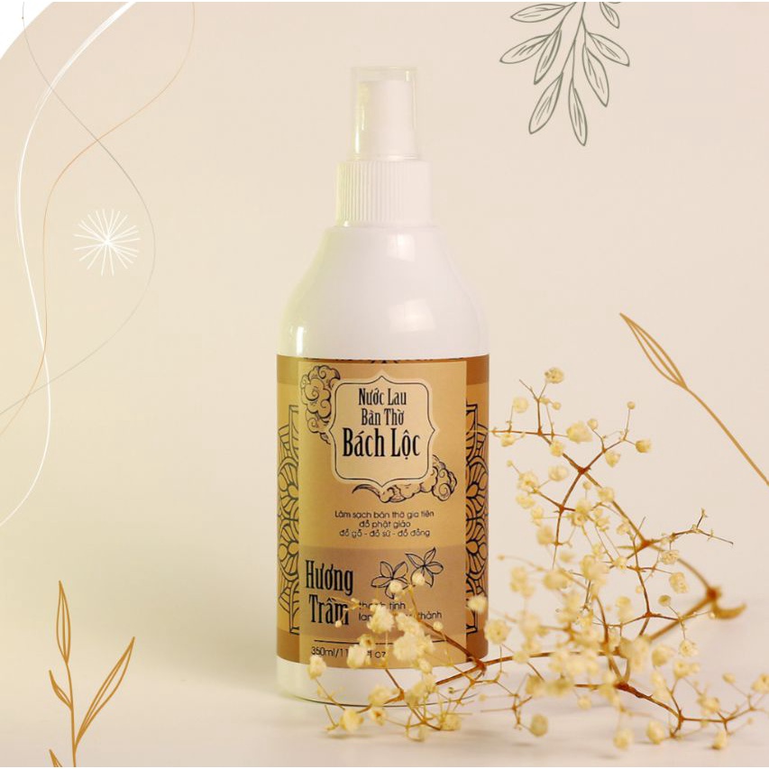 Nước lau bàn thờ Bách Lộc loại bỏ những vết bẩn cứng đầu