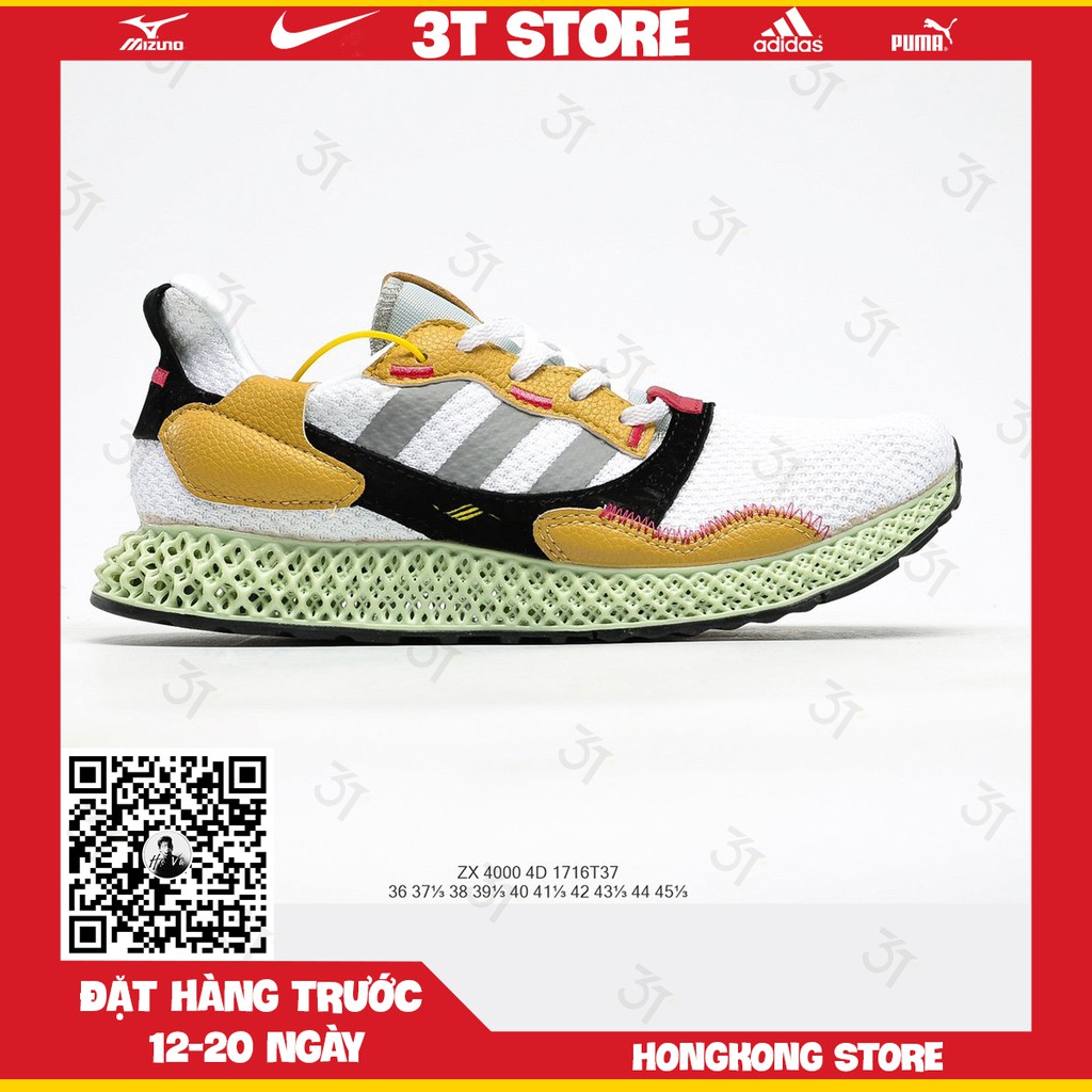 GIÀY SNEAKER MÃ SẢN PHẨM_ZX 4000 4D NHIỀU MÀU PHONG CÁCH FULLBOX + FREESHIP KHI MUA 2 SẢN PHẨM