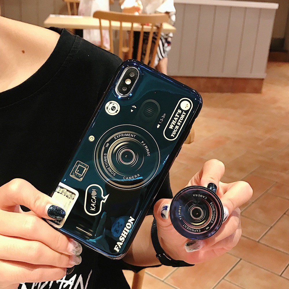 Ốp điện thoại hình máy ảnh cho Samsung Galaxy J2 J5 J7Prime J3 J5 J7 2016 J4 J6 J7Plus J8 2018 J3 J5 J7Pro 2017 A2Core | BigBuy360 - bigbuy360.vn