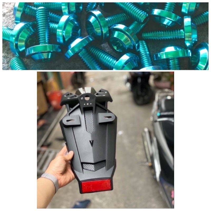 Đè Sau Malay+Đế KINGDRAG+Ốc GR5 Gắn EXCITER 150/ Ex 150