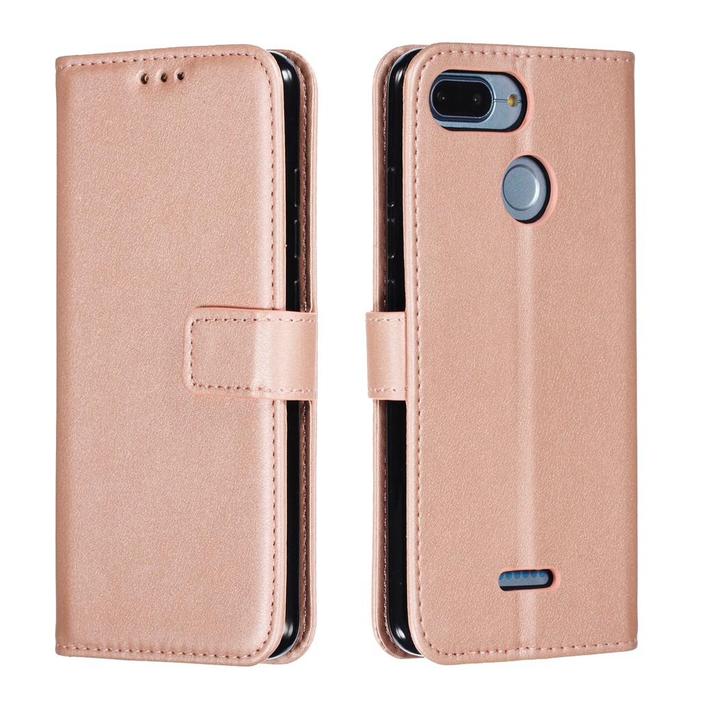 ốp Xiaomi Redmi K20 Pro Case Redmi 6 6A Note 4 5 6 Pro Flip Cover Wallet Leather Cases TPU Bumper Card Slots Bao da lưng