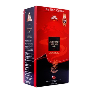 Cà phê rang xay Gourmet Blend Trung Nguyên hộp 500gram (Date 24/4/2020)