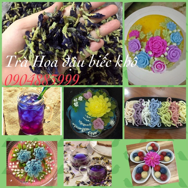 1kg Hoa Đậu Biếc Khô