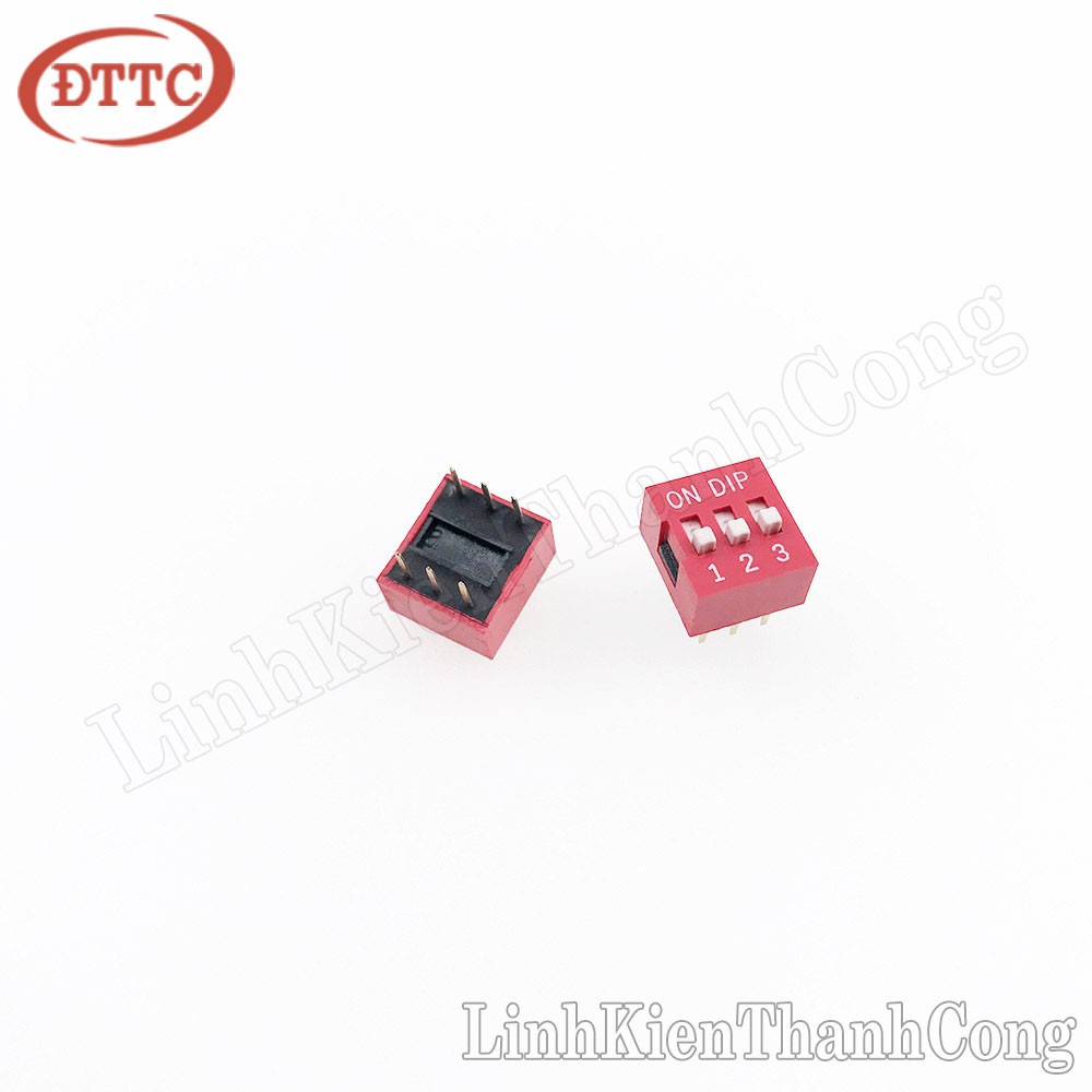 Công Tắc Bit 3P (3 Số) Màu Đỏ