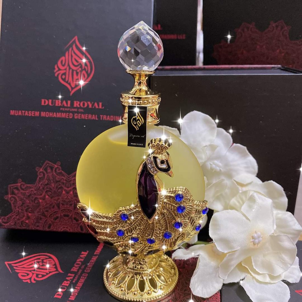 Tinh dầu nước hoa Dubai hình con công 35ml - tinh dầu nước hoa ...