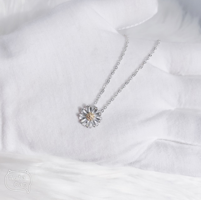 Dây chuyền bạc QMJ Hoa cúc nhí, xu hướng trang sức Hottrend, vòng cổ thời trang nữ [BẠC CHUẨN] QD008 | BigBuy360 - bigbuy360.vn