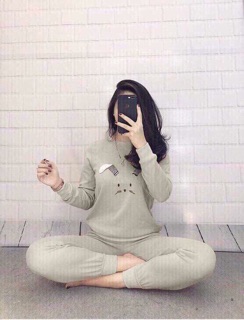 Bộ ngủ nỉ bông