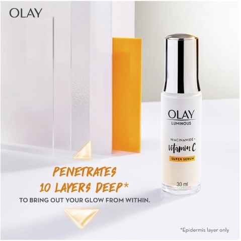 Tinh Chất Dưỡng Da Làm Sáng Đều Màu Da Olay Luminous Niacinamide Super Serum, 30ml
