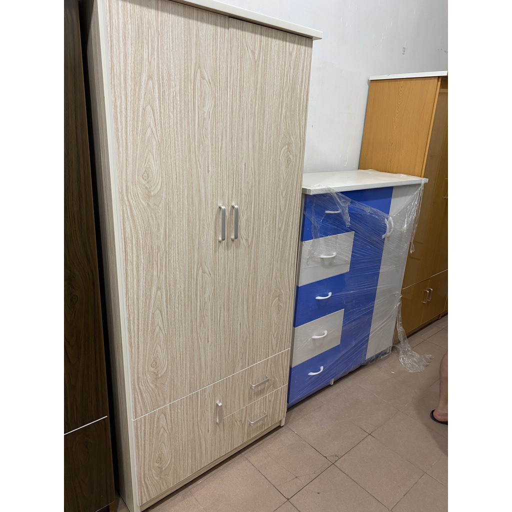 Tủ quần áo nhựa Đài Loan 2 cánh lớn – Nội thất Thành Công