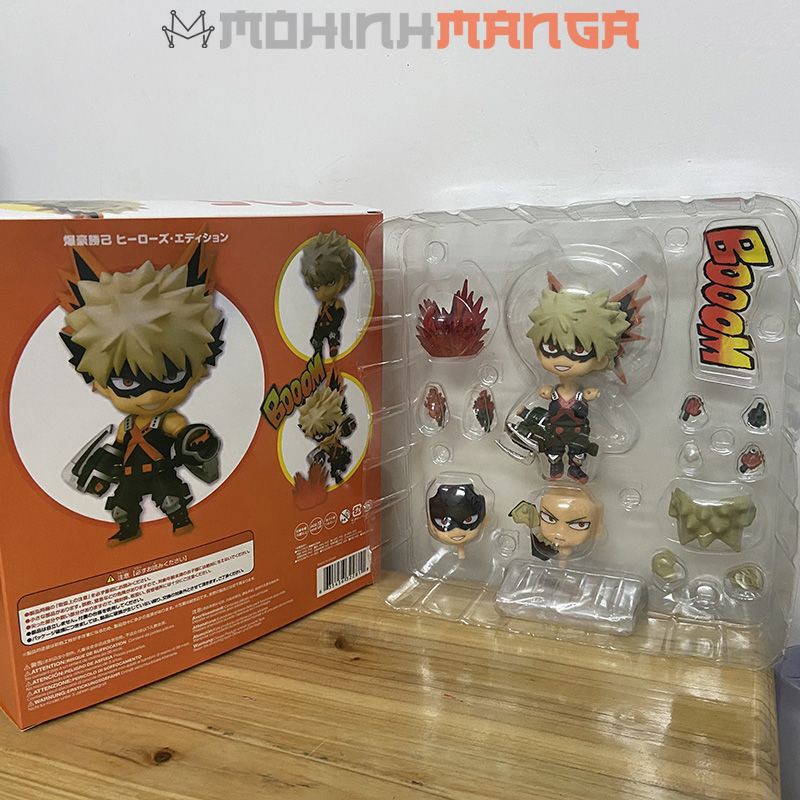 Mô hình figure Katsuki Bakugo Nendoroid anime My Hero Academia Học viện siêu anh hùng Midoriya Izuku Bakugo Katsuki