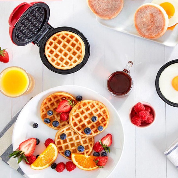 Máy Nướng Bánh Waffle, Làm Bánh Kẹp Mini SOKANY