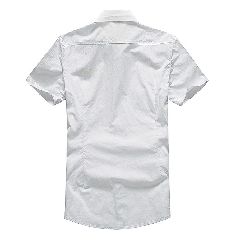 Áo sơ mi nam ngắn tay phong cách cơ trưởng, thời trang lính- hàng cao cấp | BigBuy360 - bigbuy360.vn