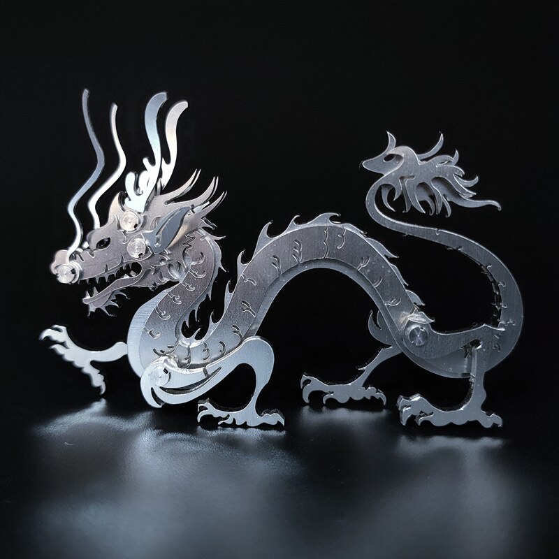 Đồ Chơi Mô Hình Kim Loại 3D Bằng Ốc Vít Con Rồng