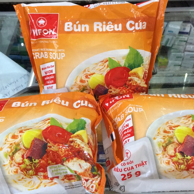 Bún Riêu Cua Vifon Gói 80g (Có Gói Riêu Cua Thật) | BigBuy360 - bigbuy360.vn