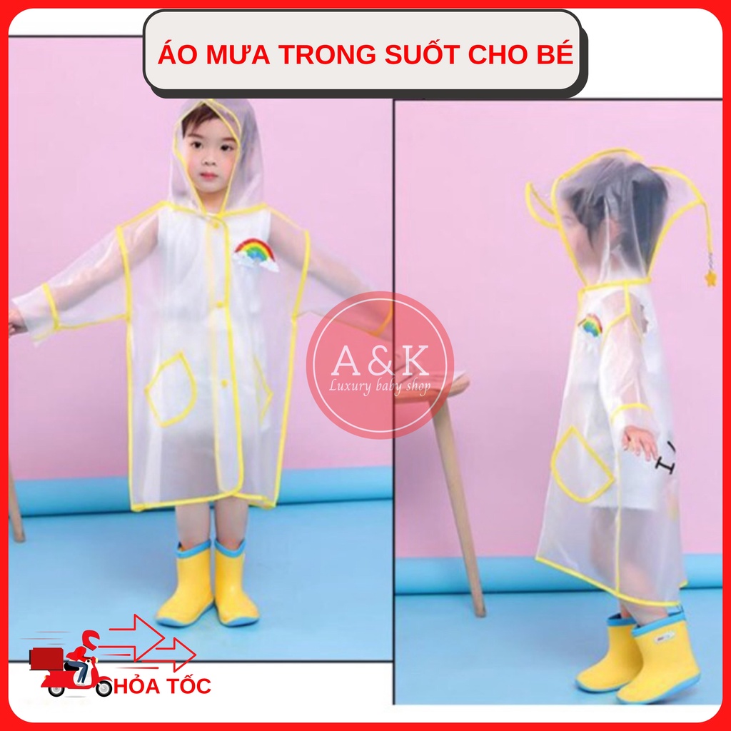 Áo mưa cho bé