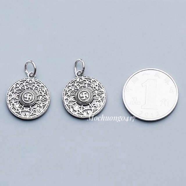 Charm đồng xu chữ vạn - MH301