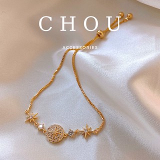 Vòng tay mặt tròn | chou accessories |