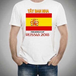 Áo thun world cup 2018. đủ các nước. đủ size