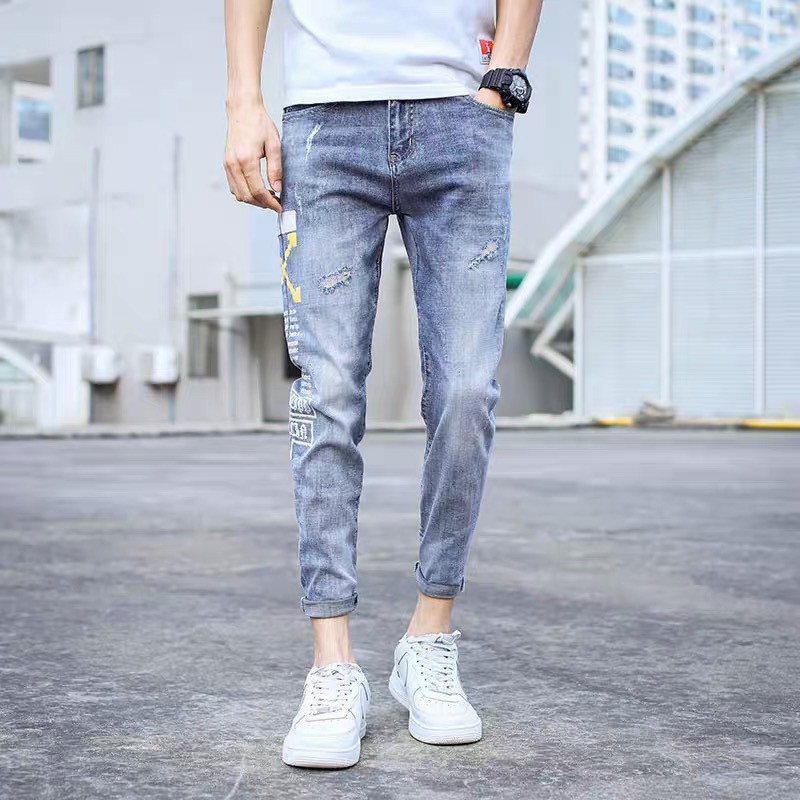 Quần Jean Nam - Quần Bò Nam co dãn ôm form tôn dáng chuẩn, quần jean thời trang cao cấp nam Muradfashion mẫu NT600 | BigBuy360 - bigbuy360.vn
