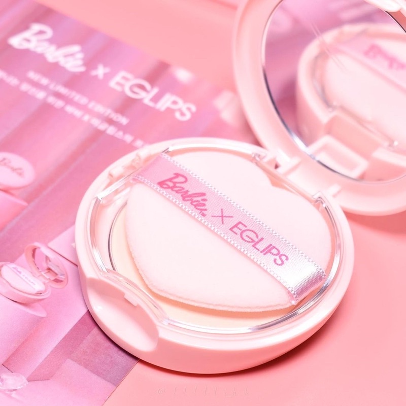 Phấn phủ dạng nén Eglips x Barbie Blur Powder Pact Limited Edition 9g (Bill Hàn)