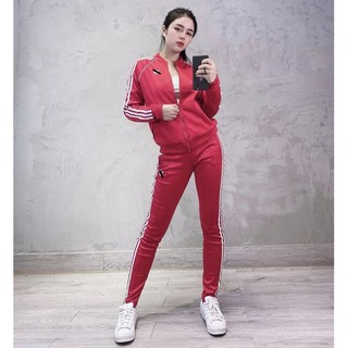 Bộ thể thao A.di.d.as SST Red XUẤT DƯ FULL TEM TAG CODE