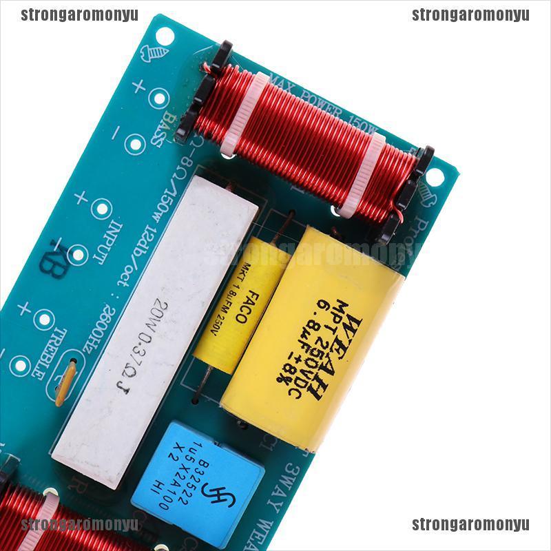 Bộ chia tần số âm thanh hifi lọc chéo 3 chiều 120W 3 đơn vị 4-8Ω dành cho loa