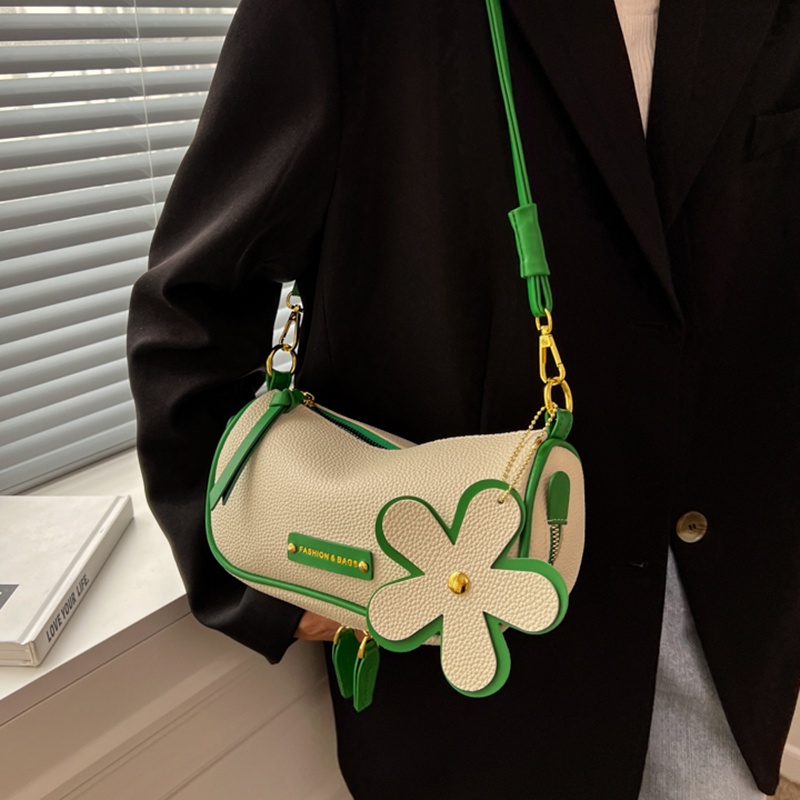 IELGY Túi Đeo Chéo Hình Trụ Thời Trang Sang Trọng Cho Nữ