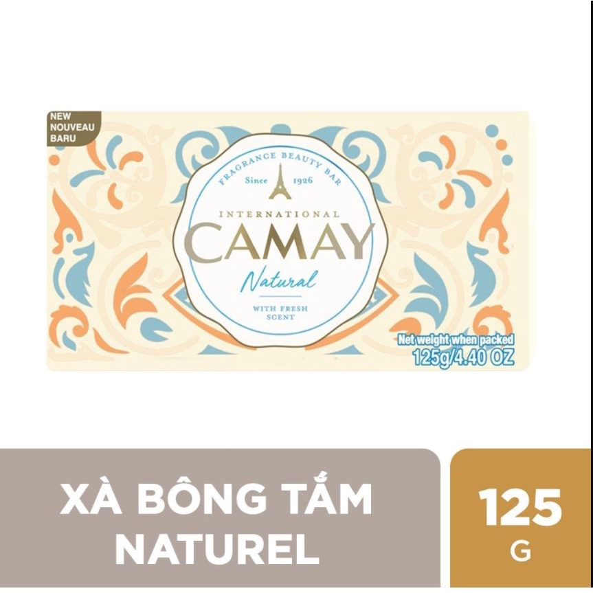 Xà phòng thơm Camay 125g đen, đỏ, trắng