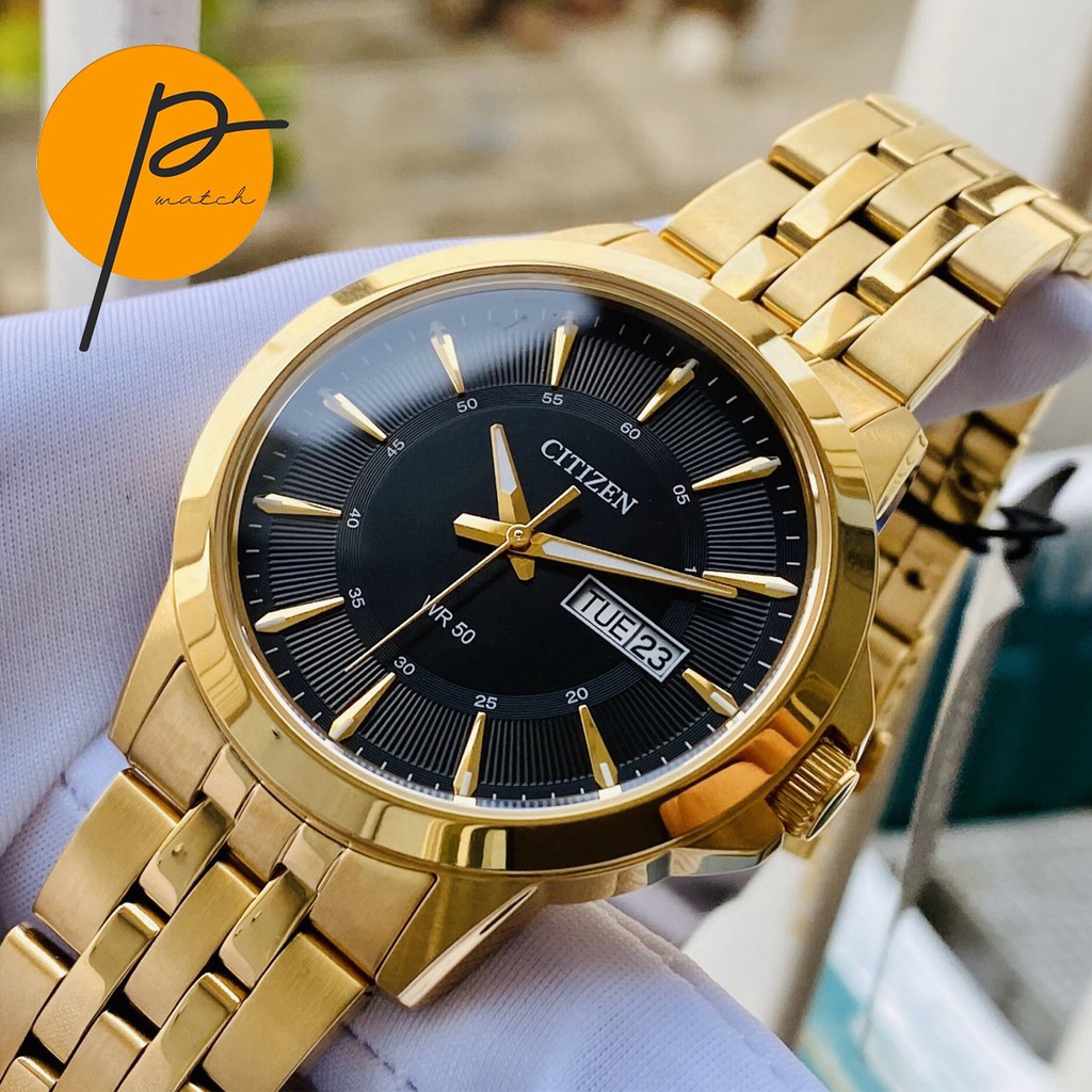 Đồng Hồ Nam Ci.tizen Quartz Dây Kim Loai Pwatch BF2013-56E Chính Hãng