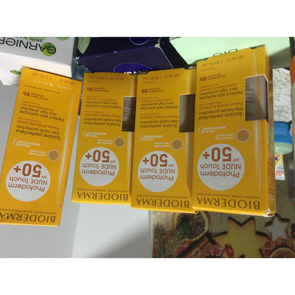 Kem chống nắng Bio derma Photo derm Nude Touch SPF 50+ 40ml