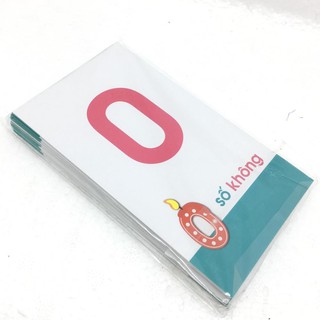Thẻ học chữ cái và số đếm ( gồm 42 thẻ )BIBO