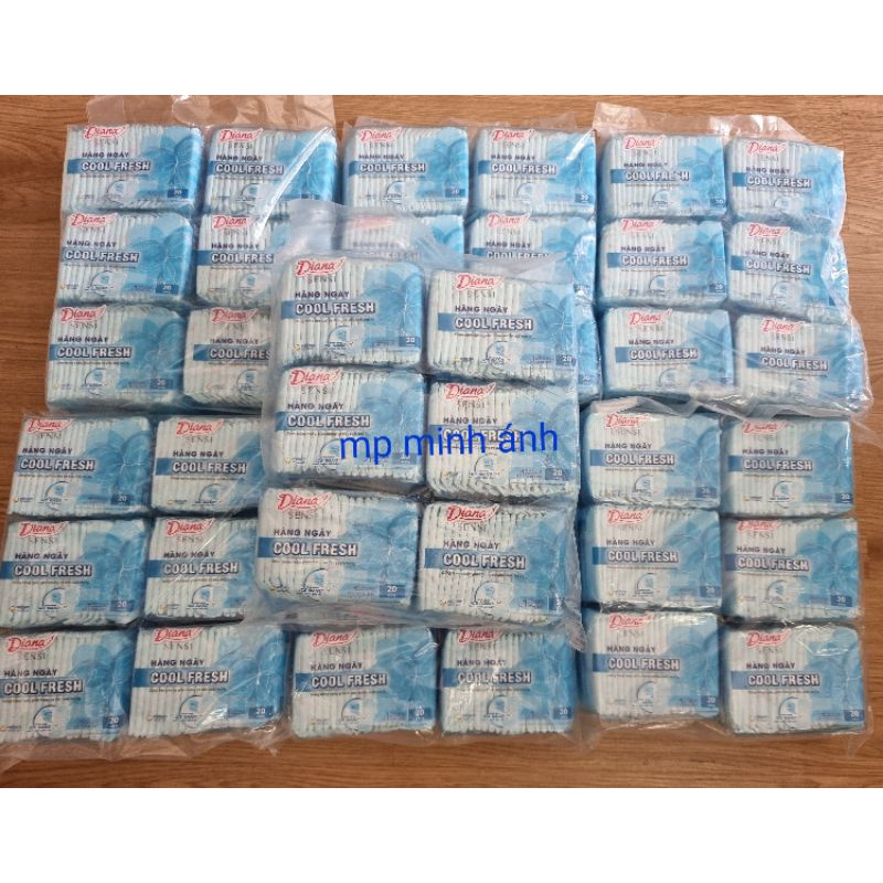băng diana hàng ngày cool fresh 20 miếng {chính hãng cty}