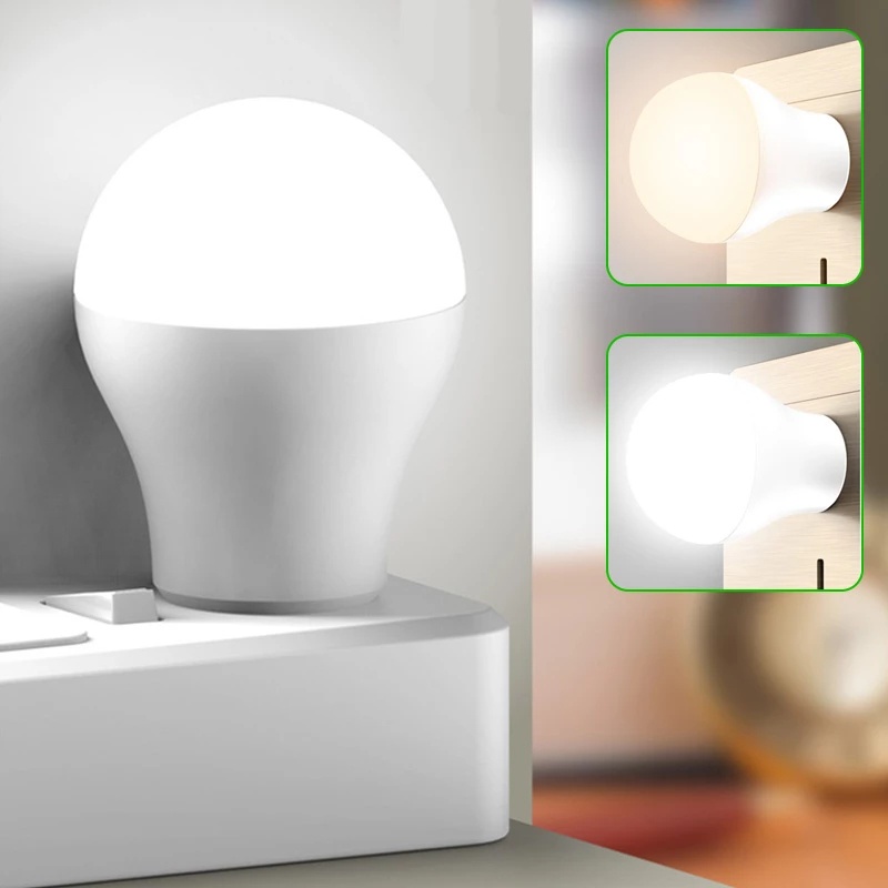 Đèn LED Đọc Sách Bảo Vệ Mắt Cổng Sạc USB Gắn Máy Tính/Laptop Tiện Dụng