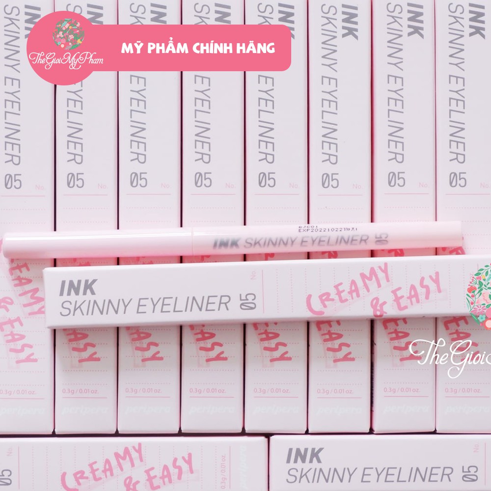 Chì Kẻ Mắt Peripera Ink Skinny Eyeliner - 05 Pink Sugar