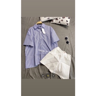 Set áo sơ mi kẻ quần kaki( kèm video ảnh thật ) sẵn tại kho, giảm giá 20% so với giá gốc