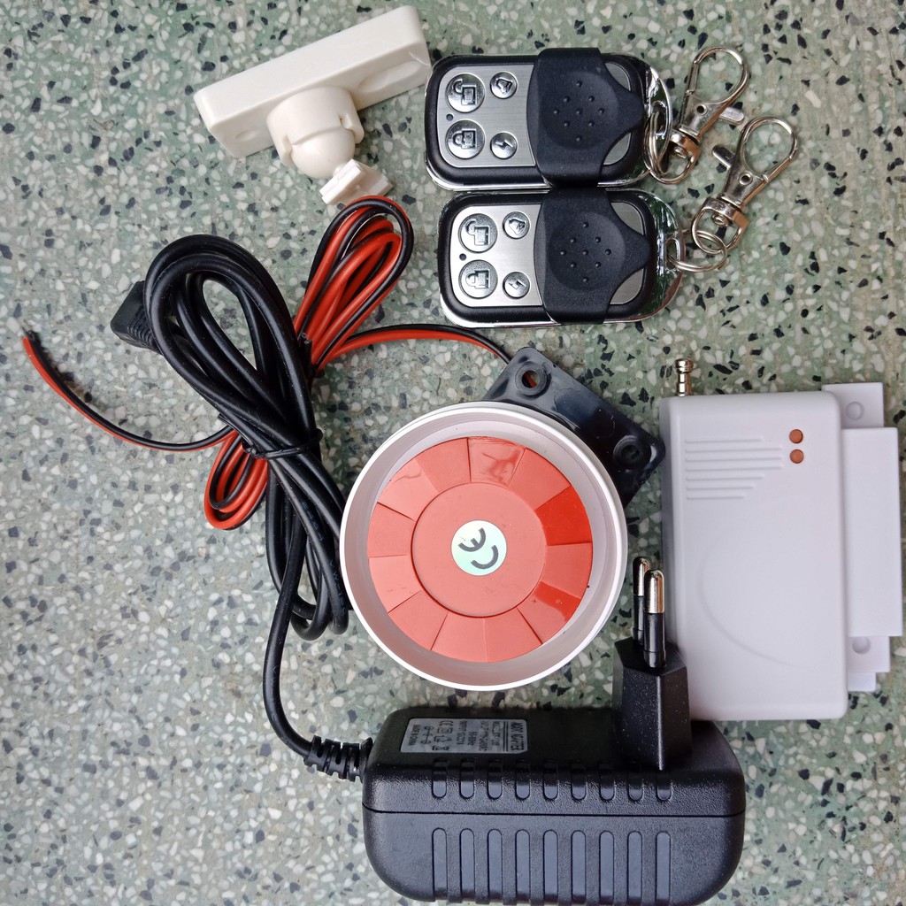 Bộ Báo Động Trung Tâm Chống Trộm Không Dây Qua Sim GSM Điện Thoại