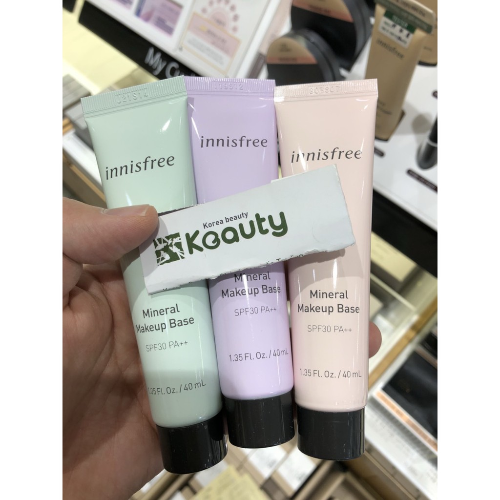 Kem lót trang điểm điều chỉnh tông da Innisfree Mineral Makeup Base | BigBuy360 - bigbuy360.vn