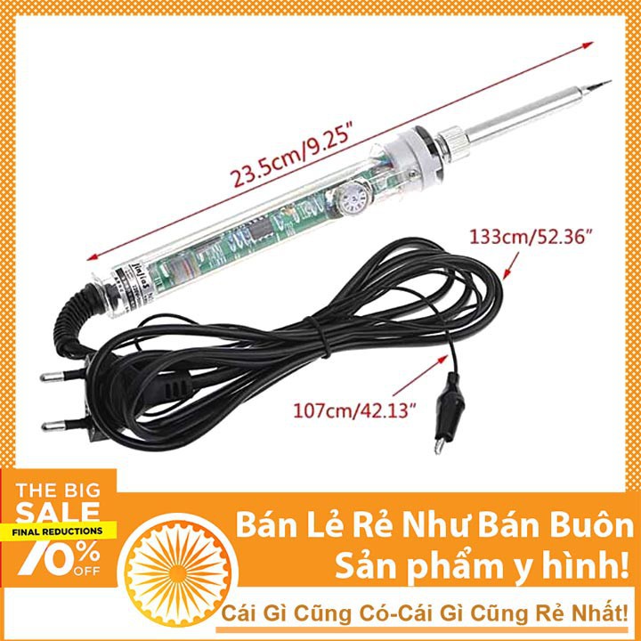 Tay Hàn No.907 60W Hàn Chì Hàn Thiếc Điều Chỉnh Nhiệt 450 độ C - NTHN