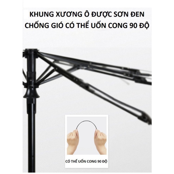 Ô dù đóng mở tự động 2 lớp chống tia UV Ô dù đi mưa che nắng thiết kế thông minh dễ dàng sử dụng