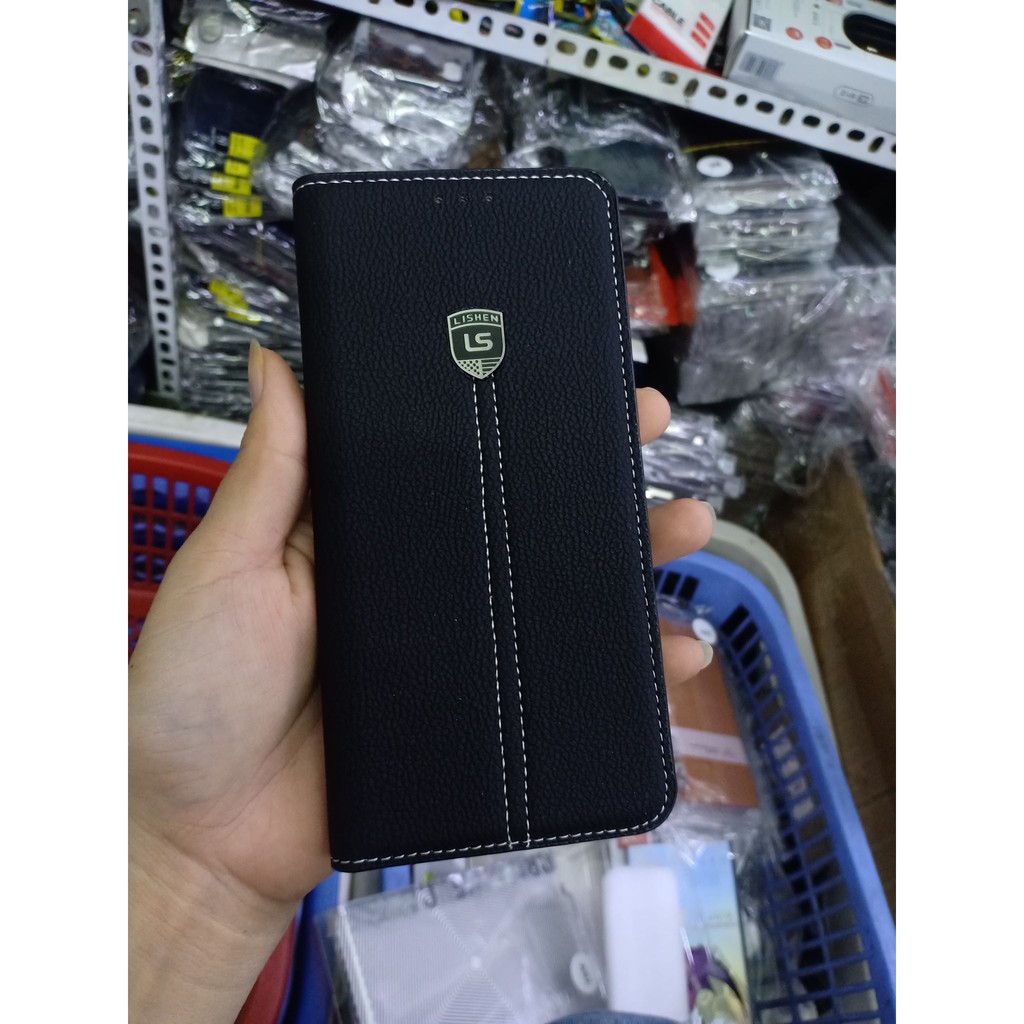 Bao da có ngăn cài thẻ Samsung M30S/ Hiệu Lishen