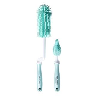Set cọ rửa bình và núm ti Silicon Moyuum Hàn Quốc