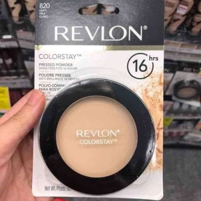 Phấn Phủ Dạng Nén Che Khuyết Điểm, Kiềm Dầu, Siêu Mịn, Revlon Colorstay™ Pressed Powder