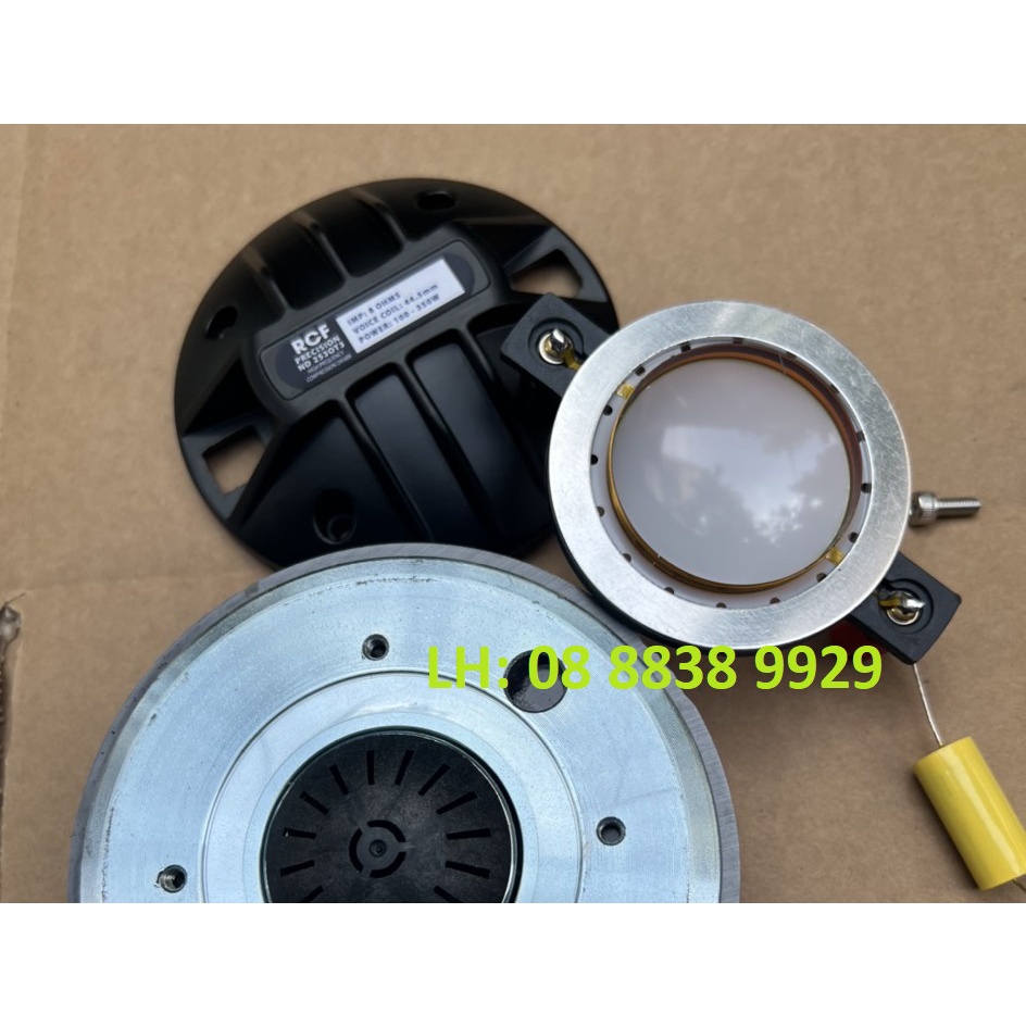 CỦ LOA TREBLE KÈN RCF 450 COIL 44.4 NẮP NHÔM COIL DẸT TỪ TO CAO CẤP NHẬP KHẨU - GIÁ 1 LOA