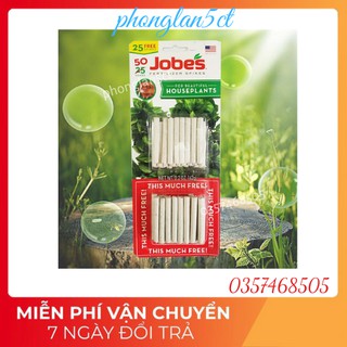 Vỉ 50 que phân tan chậm Jobes hàng Mỹ