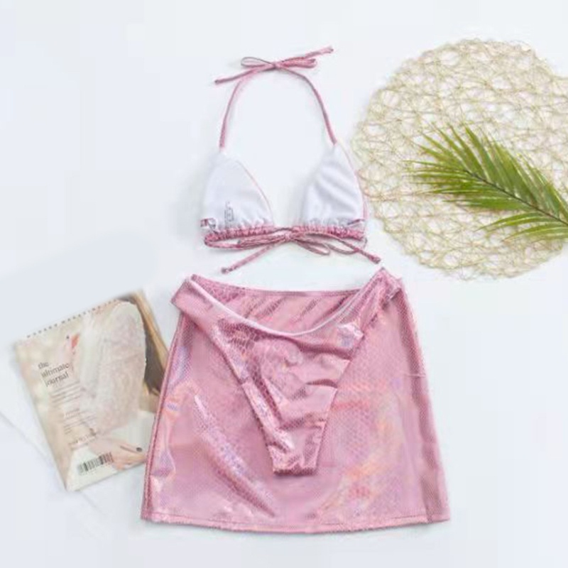 Set Đồ Tắm Cúp Ngực Kèm Áo Khoác Ngoài Thời Trang Dành Cho Nữ