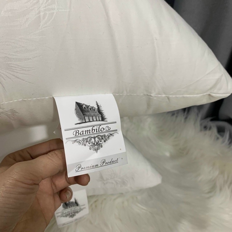 Ruột gối lông vũ, ruột gối nằm Bambiloo - Kích Thước 45x65cm