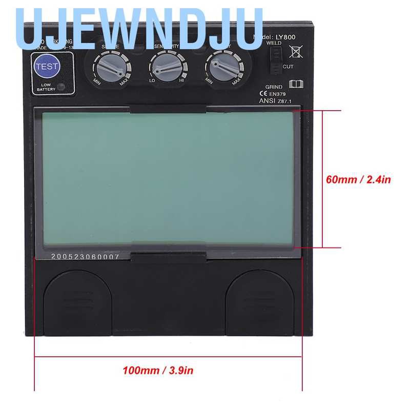 Ujewndju Automatic Charging Professional Accurate Welding Lens  Eco‑Friendly Auto for Outdoor