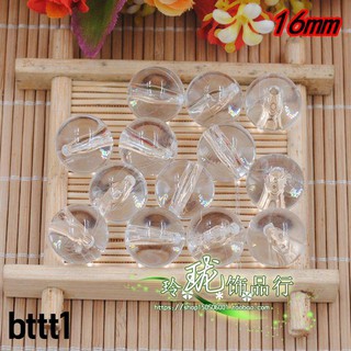 Hạt Nhựa Acrylic Trong Suốt 4-30mm Dùng Làm Rèm Cửa Thủ Công