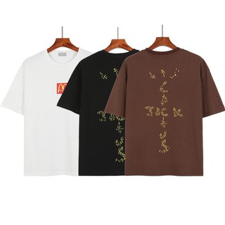 Áo Thun Tay Ngắn Chất Liệu Cotton In Hoạ Tiết Phong Cách Thời Trang
